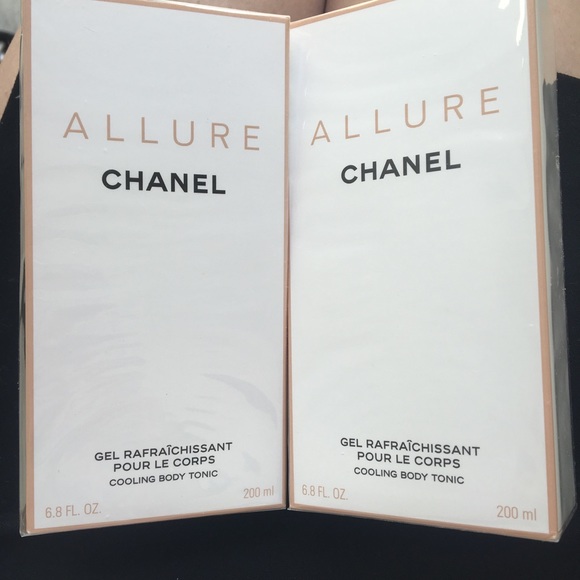 Chanel 6.8oz Allure gold/vitamins body tonic - Picture 4 of 4